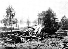 The Cyclone at Louisville, Kentucky, United States: the Waterworks, 1890. Creator: Unknown.