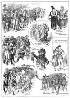 ''"Jack and the Beanstalk"-- At Drury Lane Theatre', 1890. Creator: Unknown.