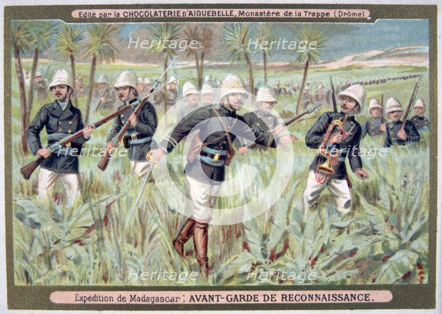 'French Reconnaissance Troops, Madagascar Expedition', 1883-1896. Artist: Unknown