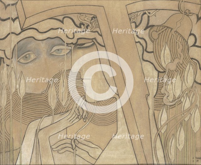 Desire and Satisfaction, 1893. Artist: Toorop, Jan (1858-1928)