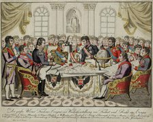 The Congress of Vienna, c. 1815. Artist: Anonymous  