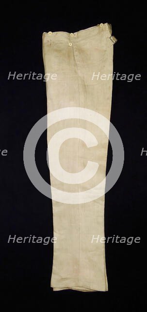 Trousers, American, 1840-49. Creator: Unknown.