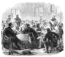 Meeting of the British Association at Birmingham:...a paper on the geology of the district, 1865. Creator: Unknown.