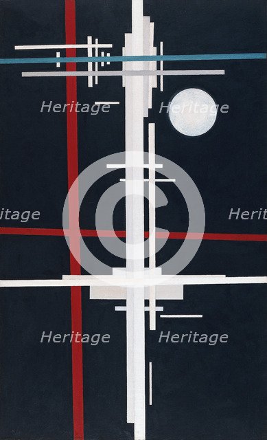 Suprematist Composition, 1923. Artist: Chashnik, Ilya Grigoryevich (1902-1929)