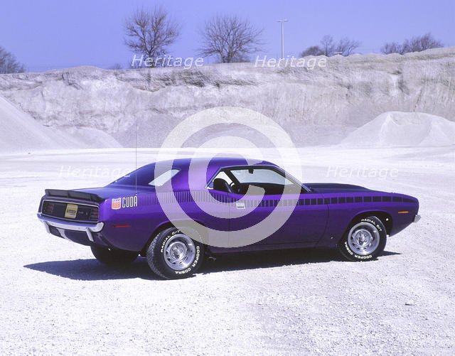 1970 Plymouth AAR Cuda. Creator: Unknown.