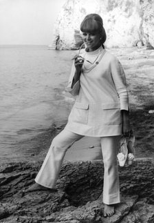 Italian actress and film star Claudia Cardinale at the British Film Festival, Sorrento, Italy, 1967. Artist: Unknown