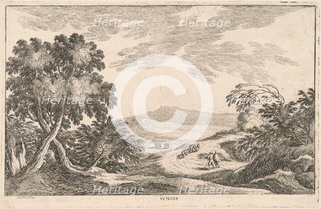 Iunius (June), late 17th century. Creator: Lodovico Mattioli.