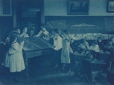Washington, D.C. public schools - 6th Division children in geology class, (1899?). Creator: Frances Benjamin Johnston.