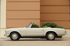 Mercedes Benz 230SL 1963. Artist: Simon Clay.