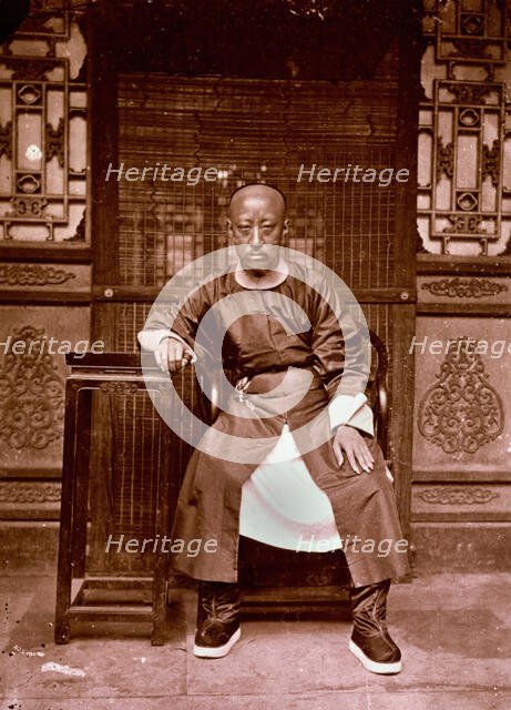 Peking, Pechili province, China: Yi Xin (Prince Gong), 1869, (1981). Creator: Unknown.