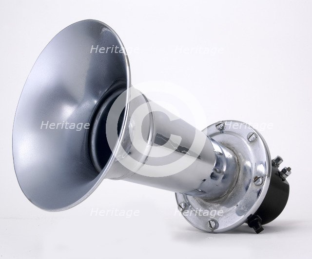Electric horn. Artist: Unknown.