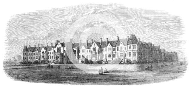 Wonford House, Exeter, Retreat for the Insane, 1870. Creator: Unknown.