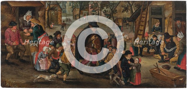 Blind Hurdy-Gurdy Player.