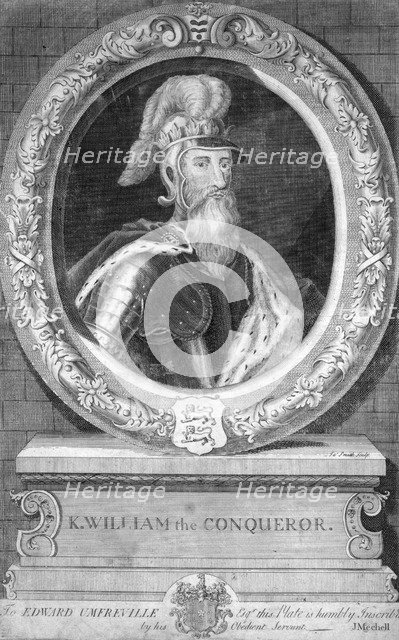 William I, King of England.Artist: Smith