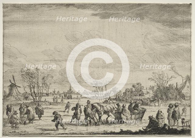 The Sleigh. Creator: Peeter Bout (Flemish, 1658-1719).