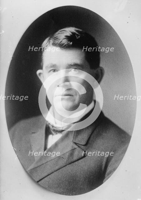 J. Frank Hanly, cameo portrait, 1916. Creator: Bain News Service.