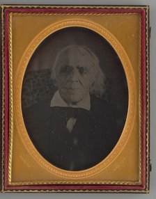 Untitled (Portrait of a Man), 1850s. Creator: E. H. Hale.