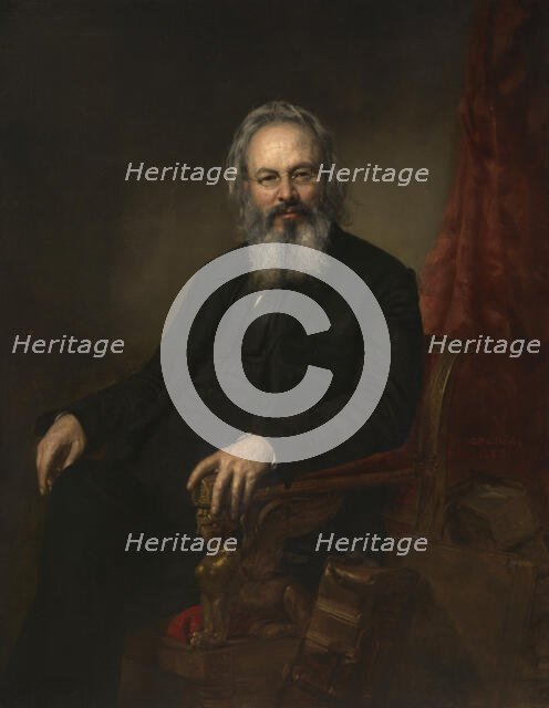 Orestes Brownson, 1863. Creator: George Peter Alexander Healy.