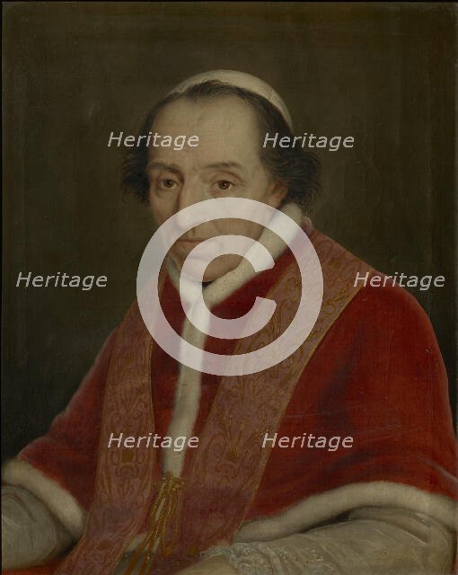 Portrait of the Pope Pius VII (1742-1823), 1810s. Creator: Anonymous.