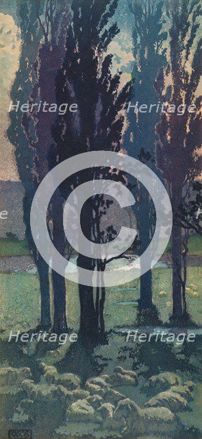 'September Moon', c1901, (1928). Artist: William Giles.