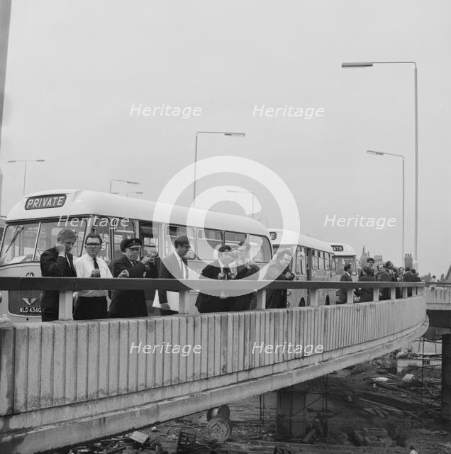 Westway Flyover, A40, Kensington and Chelsea, London, 28/07/1970. Creator: John Laing plc.