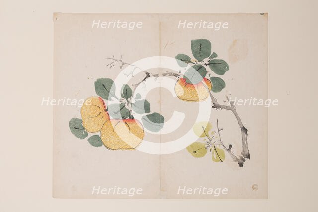 Page from Shi Zhu Zhai. Creator: Unknown.