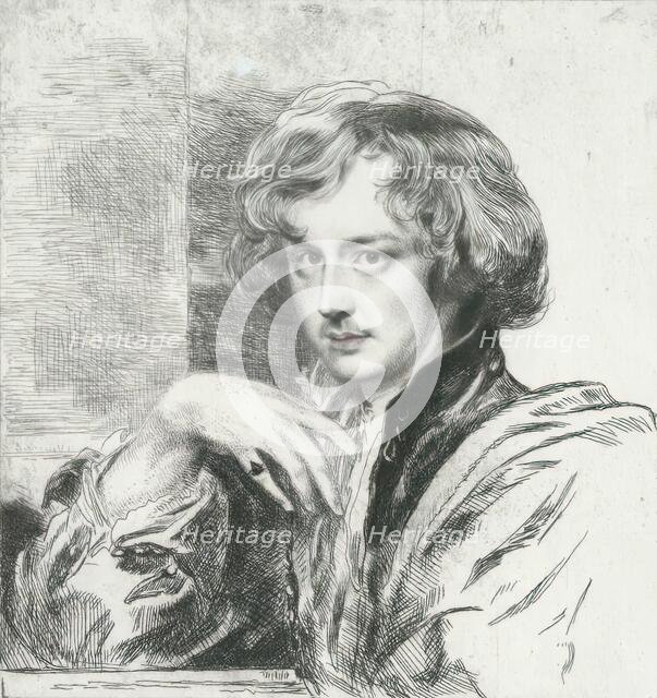 Self Portrait, (c1620), c1820s. Creator: Andrew Geddes.