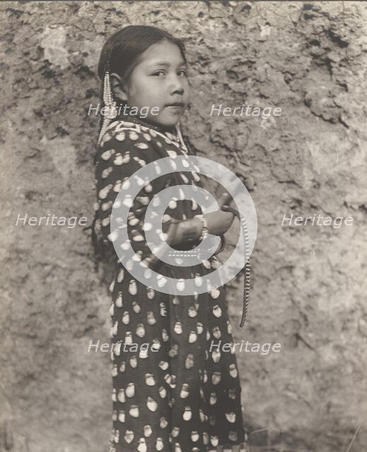 Crow child, 1908. Creator: Edward Sheriff Curtis.