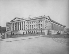 'Treasury Building, Washington, D.C.', c1897. Creator: Unknown.