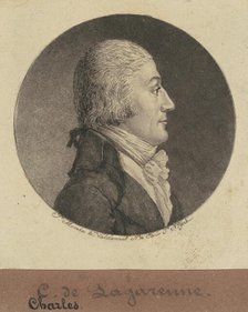 Charles de Lagarenne, 1796. Creator: Charles Balthazar Julien Févret de Saint-Mémin.
