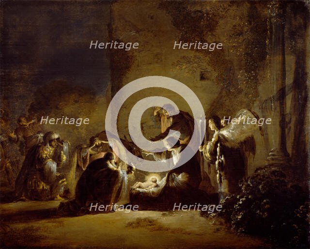 The Adoration of the Magi, between 1630 and 1635. Creator: Leonard Bramer.