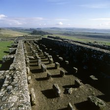 Granaries at Housesteads Fort, Hadrian's Wall, Northumberland, 2010. Creator: Unknown.