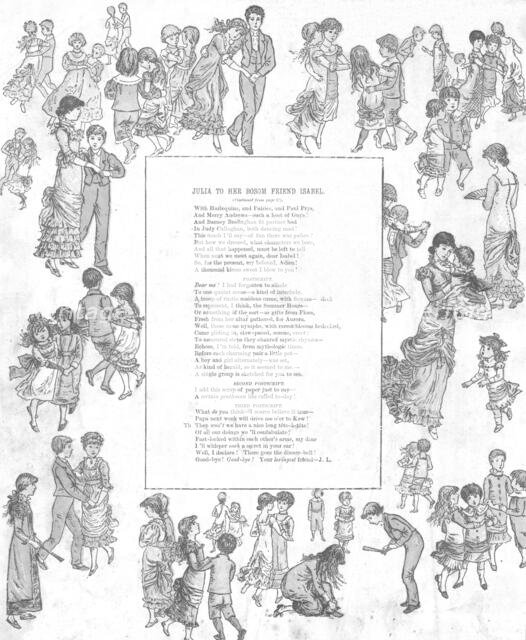 The Evening Party, 1880. Creator: Unknown.