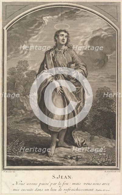 Saint Jean, 1726. Creator: Edme Jeaurat.