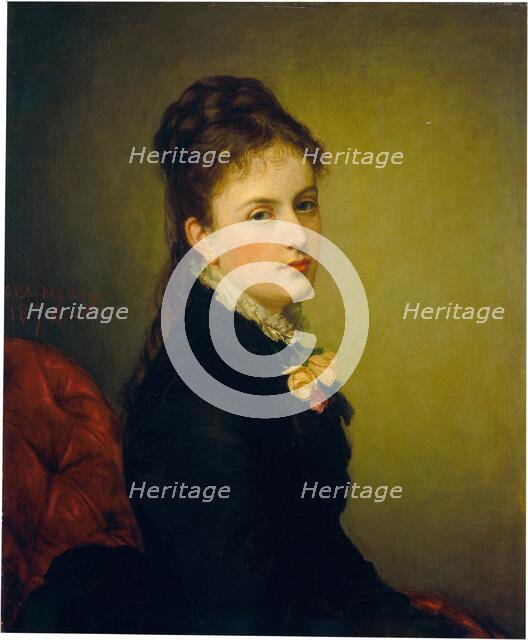 Roxana Atwater Wentworth, 1876. Creator: George Peter Alexander Healy.