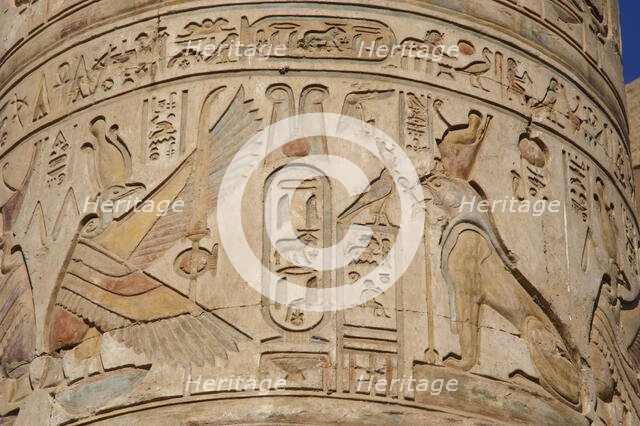 Temple of Kom Ombo, Egypt, Ptolemaic Dynasty, 2nd century BC. Creator: Unknown.