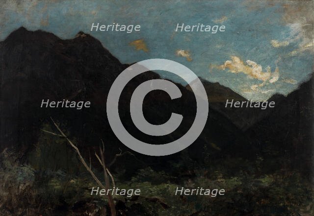 Mount Rolleston,  c1893. Creator: Petrus van der Velden.