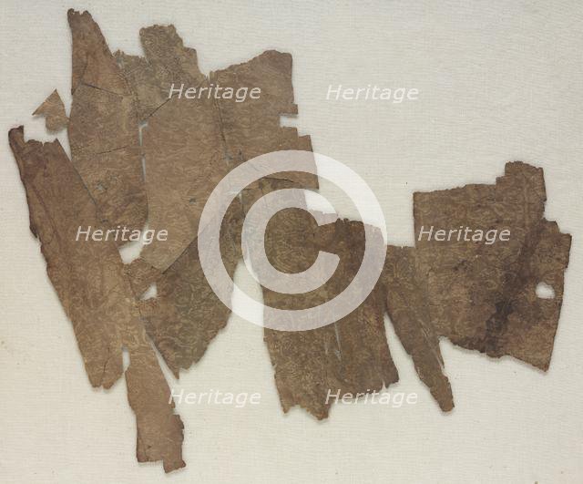 Fragment (Reconstructed from a Number of Smaller Fragments), 1100s. Creator: Unknown.