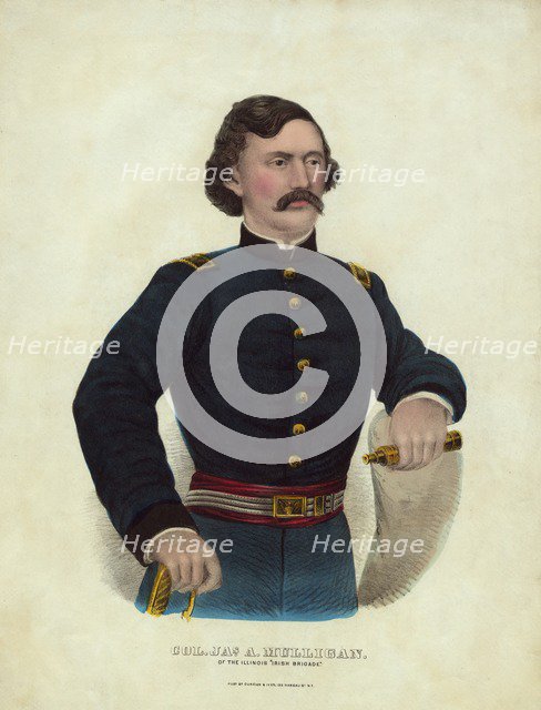 Col. Ja's. A Mulligan, of the Illinois Irish Brigade, 19th century.