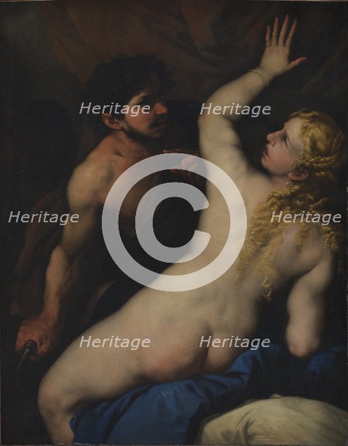 Tarquinius and Lucretia. Artist: Giordano, Luca (1632-1705)