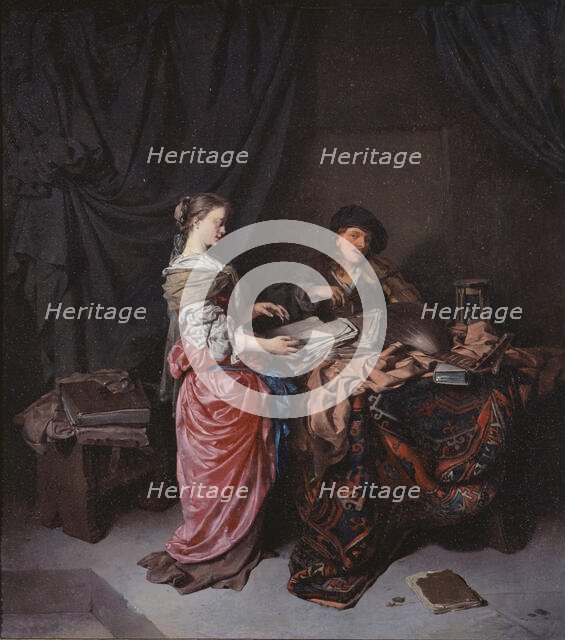 The duo, 1663. Creator: Cornelis Bega.