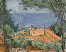 L'Estaque aux toits rouges, 1883-1885. Creator: Cézanne, Paul (1839-1906).