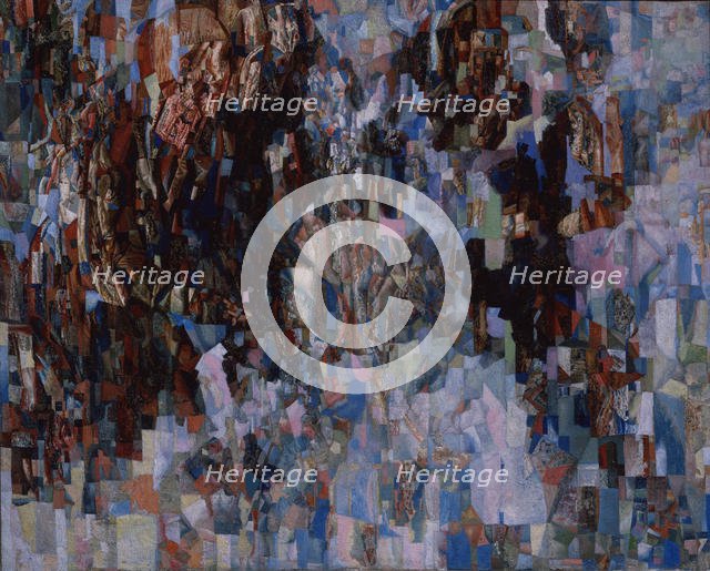 White picture, 1919. Artist: Filonov, Pavel Nikolayevich (1883-1941)