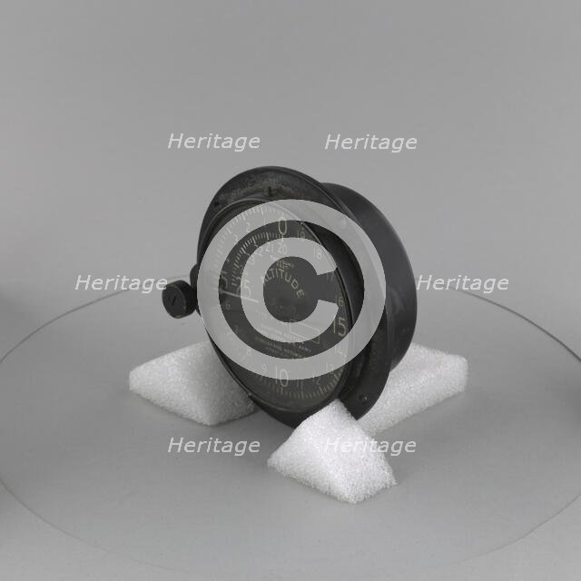 Simple Altimeter, Type F, ca. 1918-1919. Creator: Schneider Brothers Instrument Company.