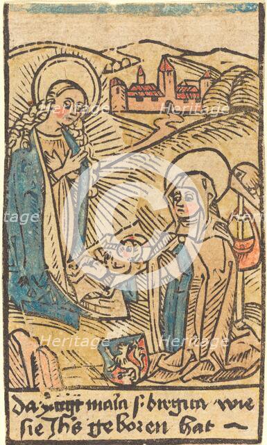 Madonna and Saint Bridget, c. 1480/1500. Creator: Unknown.