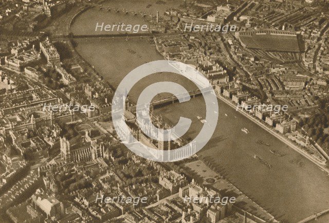 'The Holy Isle of Thorney With Its Ancient Abbey As It Appears Today', c1935. Creator: Unknown.