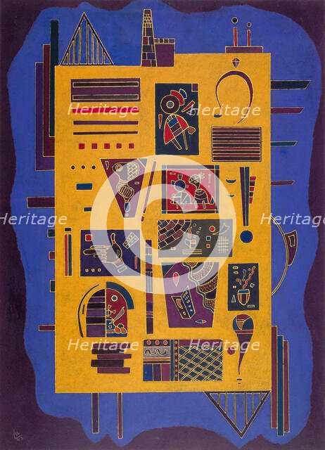 A conglomerate, 1943. Creator: Kandinsky, Wassily Vasilyevich (1866-1944).