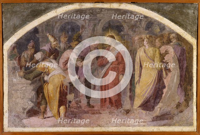 Jesus and the Pharisees.