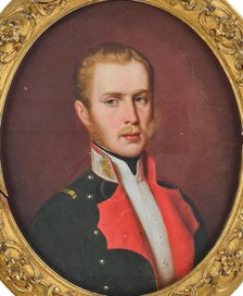 Portrait of Archduke Karl Ludwig of Austria (1833-1896), 1858. Creator: Jele, Caspar (1814-1893).