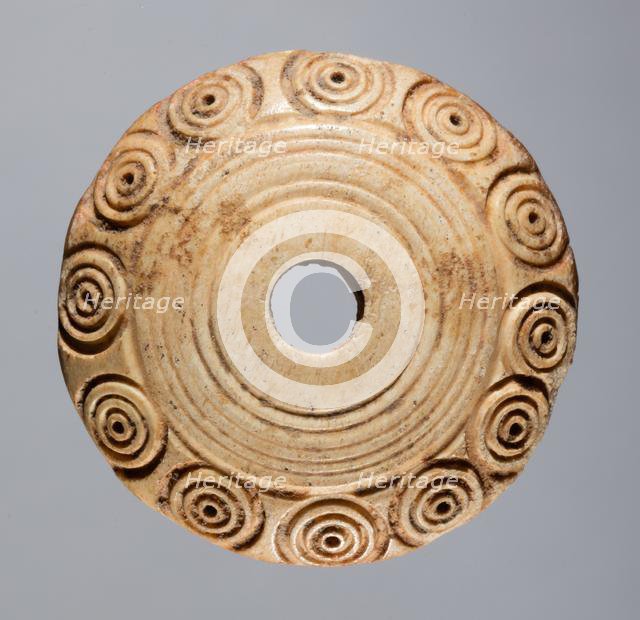Spindle Whorl, 700s - 900s. Creator: Unknown.